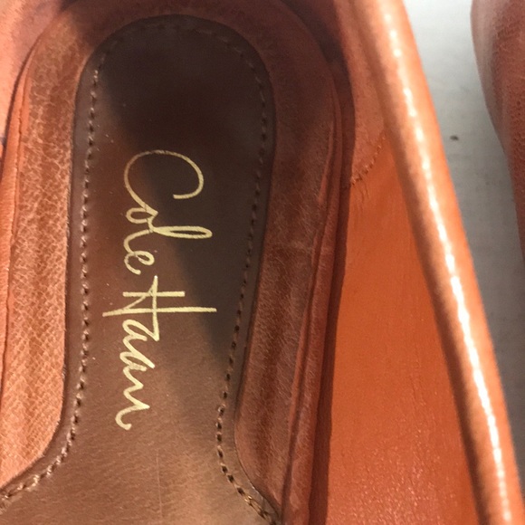 cole haan orange shoes